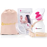 Los mejores  - Colector de leche materna Sacaleches de NatureBond. Extractor de leche silicona- con tapa todo en uno- bolsa de…